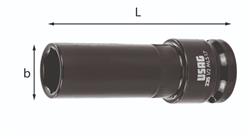 "Ključ nasadni kovani 17 mm dužina 85 mm prihvat 1/2"" ISO 691 ISO 1174-2 235 1/2” MLS USAG"